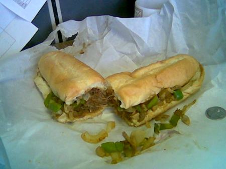 V.T. Famous Philly Cheese Steak