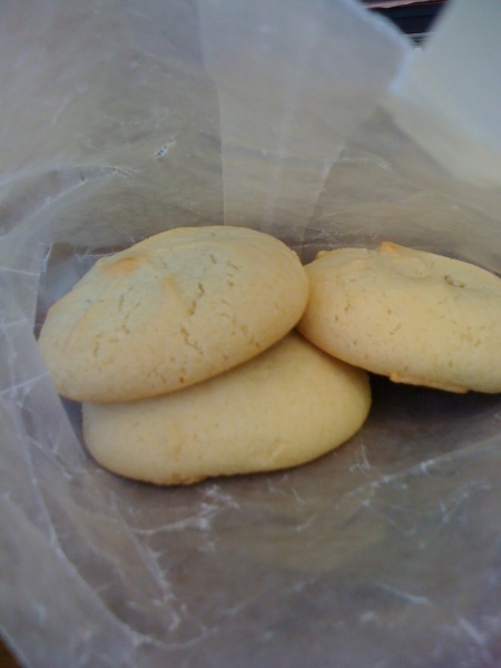 Mad Hatter Deli - bag of Raspberry Pillow Cookies